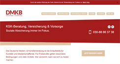 Desktop Screenshot of dmkb.de