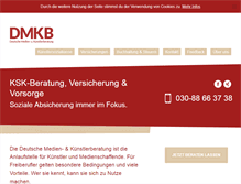 Tablet Screenshot of dmkb.de